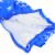 Christmas Ez-Zip Decorative Wrap Fabric Pillars Trees Poles H6550 Snowflake Perspective: top