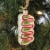 Holiday Ornament Ribbon Candy Glass Sweet Treats Old Fashion Hard Go6983 Green Perspective: top