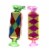 Holiday Ornament Festive Wrapped Candy Set / 4 Sweet Sugar Treats Eat Go4542 Perspective: top