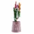 Home Decor Watering Can Acrylic Flowers Bee Butterfly Ladybug Acry731 Pink Perspective: top