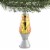 Holiday Ornament Lava Lamp Glass Ornament Retro 60S 70S Slime Go8357 Orange Perspective: top