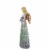 Figurine Angel Holding Flower Polyresin Mother's Day Spring Er63859 Purple Perspective: top