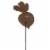 Home & Garden Vegetable Garden Marker Metal Stake Summer S22049 Beet Perspective: top