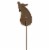 Home & Garden Vegetable Garden Marker Metal Stake Summer S22049 Eggplant Perspective: top