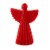 Christmas Angel Candels Wax Retro Decor Set Of 2 Ne0403 Perspective: top