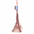 Holiday Ornament Festive Eiffel Tower Large Paris France Lovers Souvenir Go8434l Perspective: top