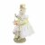 Heather Myers Lydia Polyresin Bunny Rabbit Easter Basket 55508 Perspective: top
