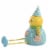 Chick Figurine - One Figurines 4.25 Inch, Polyresin - Flowers Polka Dots A5373I Perspective: top