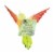 Crystal Expressions Hummingbird With Charm Acrylic Hover Ornament Acry742 Pink Perspective: top