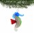 Holiday Ornament Festive Seahorse Artglass Glass Small Marine Fish Orn74942 Red Perspective: top