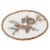 Tabletop Woodland Critter Plate Ceramic Cocktail Pinecones Th00655 Squirrel Perspective: top