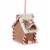 Holiday Ornament Gingerbread House LED Christmas Candy Cane D2881 Santa Perspective: top