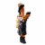 Halloween Witch Wall Decoration Paper Mache Vintage-Style Broom Pm223w Perspective: top