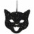 Bethany Lowe 2.5 Inches Spooky Silhouette Set Of 3 Tin Halloween Cat Pumpkin Skull TF9136 Perspective: top