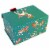 Christmas Sm Magnetic Closure Box... Rigid Christmas Decor Gift 1925Vintagedeer Perspective: top