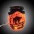 Stony Creek Halloween Pre-Lit Small Jar Glass Cat Haunted House Hsh2280 Cat Perspective: top