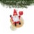 Holiday Ornament Gnome Santa Martini Resin Cherry Peppermint Mx181583 Cherry Perspective: top
