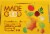 MadeGood Cheddar Star Puffed Crackers Perspective: top