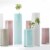 Jamie Young Co Gwendolyn Coastal Glass Hand Blown Vases in White (Set of 3) Perspective: top