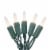 Philips 100 ct Mini Incandescent Lights Remains Lit - Clear Christmas Holiday Décor Perspective: top