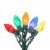 Philips Easy Storage Spool with Multi Color LED Faceted C9 Indoor / Outdoor Christmas Lights Perspective: top