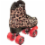 Impala Sidewalk Womens Roller Skates - Leopard - Size: US Men's 6 US Women's 8 Perspective: top