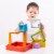 Bigjigs Toys, Wooden Stacking Squares Perspective: top