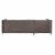Ergode Sectional Sofa Gray Velvet Perspective: top
