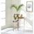 Ergode Plant Stand Gold Perspective: top