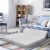 Gymax 4'' Full XL Size Foam Folding Mattress Sofa Bed Guests Floor Mat Carrying Handles Perspective: top