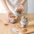 2-Way Container for Salads, Sauces, Fruits and Snacks-   360mL Perspective: top