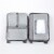 Traveler's Choice Packing Cube Luggage Set - Black Perspective: top