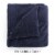 Sunbeam Heated Throw Blanket - Solid Blue Perspective: top