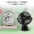 Holmes® 4 Inch Rechargeable USB-Powered Clip Fan Perspective: top