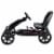 Costway Xmas Gift Go Kart Kids Ride On Car Pedal Powered Car 4 Wheel Racer Toy Stealth Outdoo Perspective: top