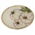 Tabletop Fall Harvest Round Platter Ceramic Autumn Pumpkins Er66928 Perspective: top