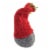 Christmas Kissing Gnomes Polyester Heart Bell Holly Mx180574 Perspective: top