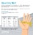 AMMEX Vinyl, Latex Free, Powder Free, Medical Disposable Gloves, X-Large, Clear, 100/Box Perspective: top