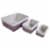 Juvale Nesting Baskets, Woven Storage Baskets (Lavender, 5 Piece Set) Perspective: top