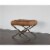 Sunpan Wisconsin 23.5  Mid-Century Faux Leather Bench in Tobacco Tan Perspective: top