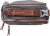 Fit and Fresh Gray & Brown Trim Lunch Bag Perspective: top