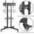 Mobile Stand with Wheels for 32-65 TV by Mount Factory Perspective: top