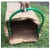 Leaf Gulp II  Leaf Bag Holder for Paper Bags Perspective: top
