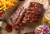 Curly's Hickory Smoked & Seasoned Baby Back Pork Ribs with Barbecue Sauce Perspective: top