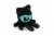 Tentacle Kitty Series Little One Ninja Plush Collectible | 4 Inches Tall Perspective: top