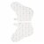 Earth Therapeutics Charcoal Gentle Peeling Foot Mask Perspective: top