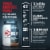 Dymatize® ISO100 Gourmet Chocolate Protein Powder Perspective: top