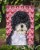 Portuguese Water Dog Hearts Love Valentine's Day Garden Flag Perspective: top