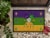Carolines Treasures 8386JMAT Mardi Gras Doormat 24x36 Perspective: top