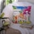 Carolines Treasures  6124PW1414 Whitegate Inn fence Houses Fabric Decorative Pil Perspective: top